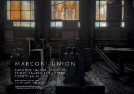 Marconi Union Live | Capstone Theatre, Liverpool