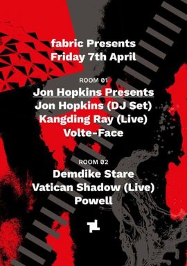 Jon Hopkins DJ Set // Fabric // 7 April