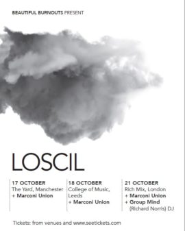 Marconi Union Supporting Loscil Live | October 2019