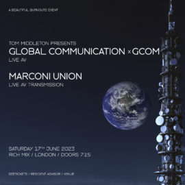 Maroni Union Live Supporting Tom Middleton | June 17